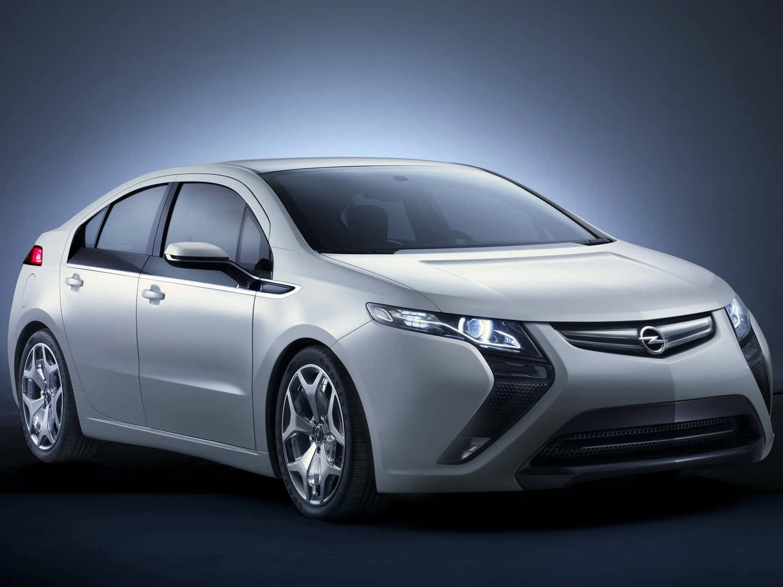 Caption: Sleek And Sophisticated Opel Ampera Wallpaper