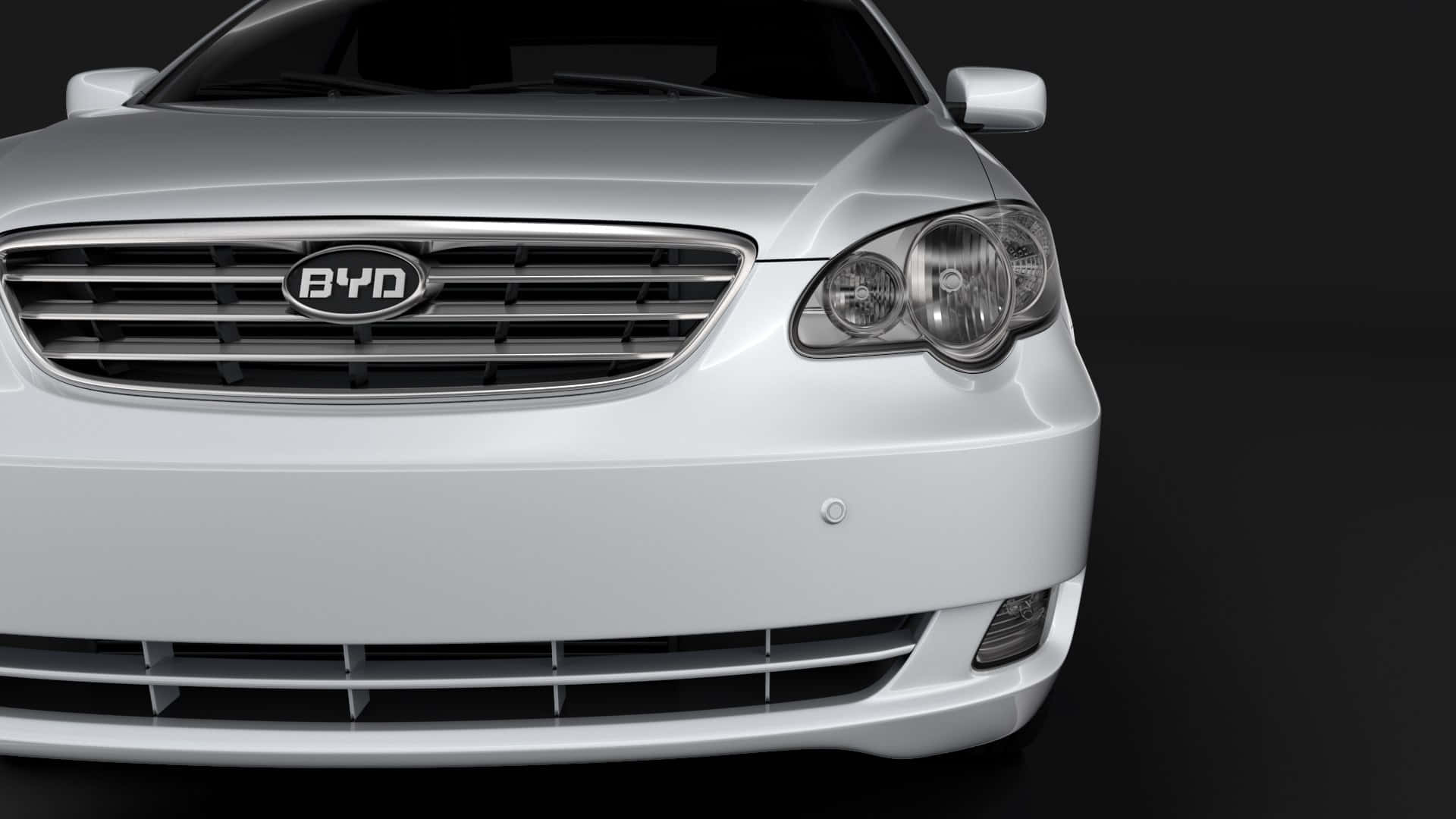 Caption: Sleek Design Of Byd F3 Sedan Wallpaper