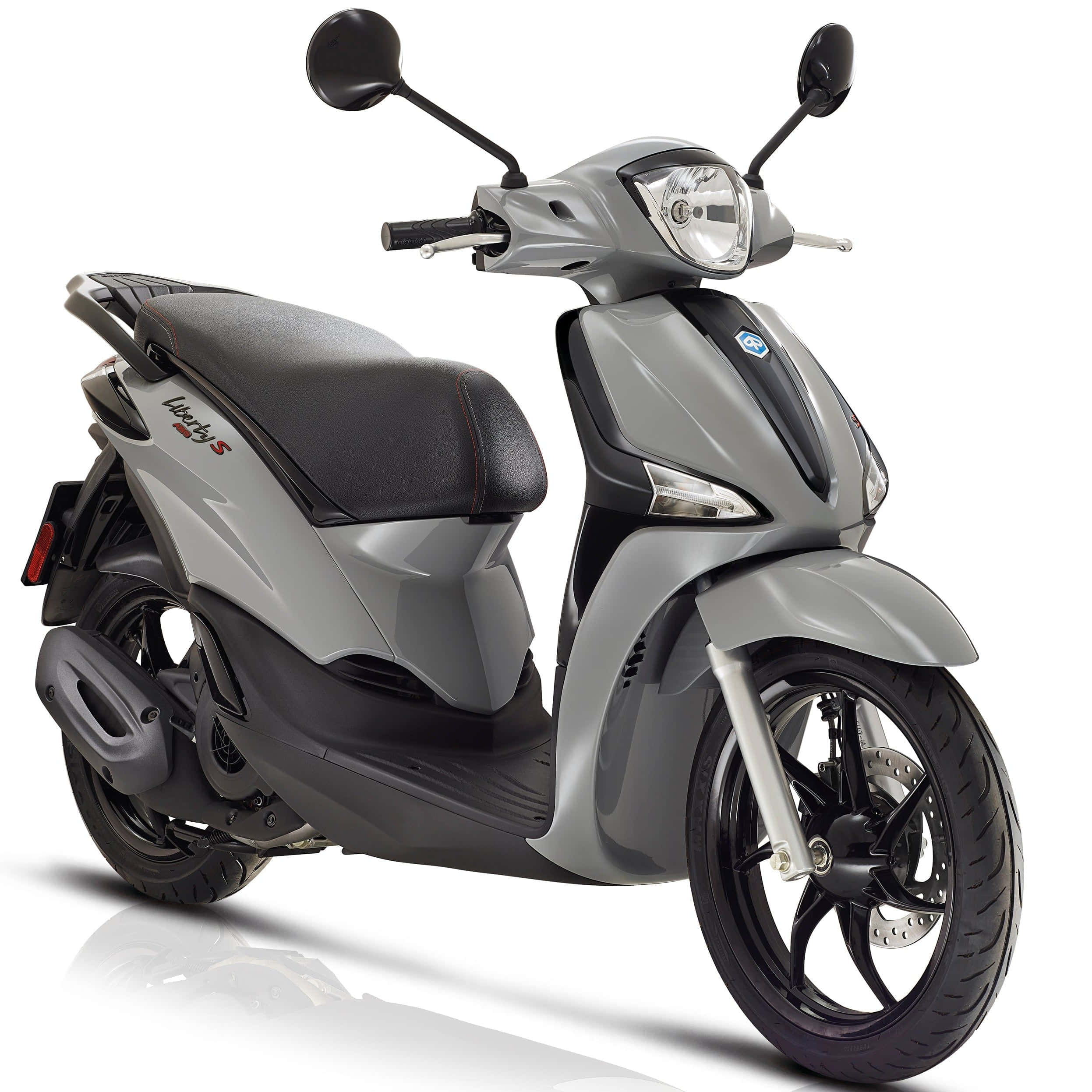 Caption: Sophisticated Piaggio Scooter In City Setting Wallpaper