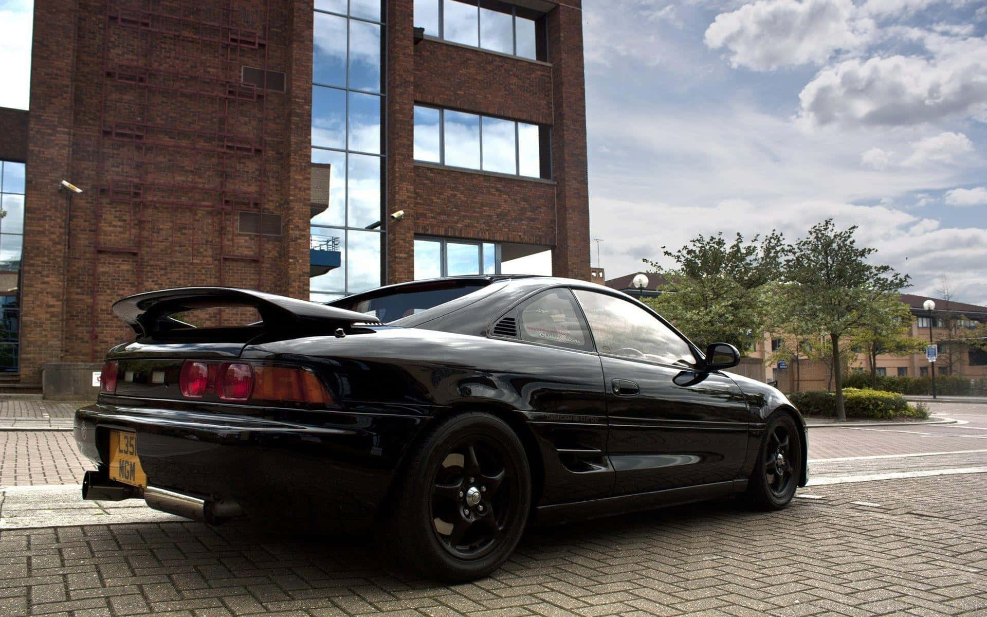 Caption: Stunning Toyota Mr2 In Action Wallpaper