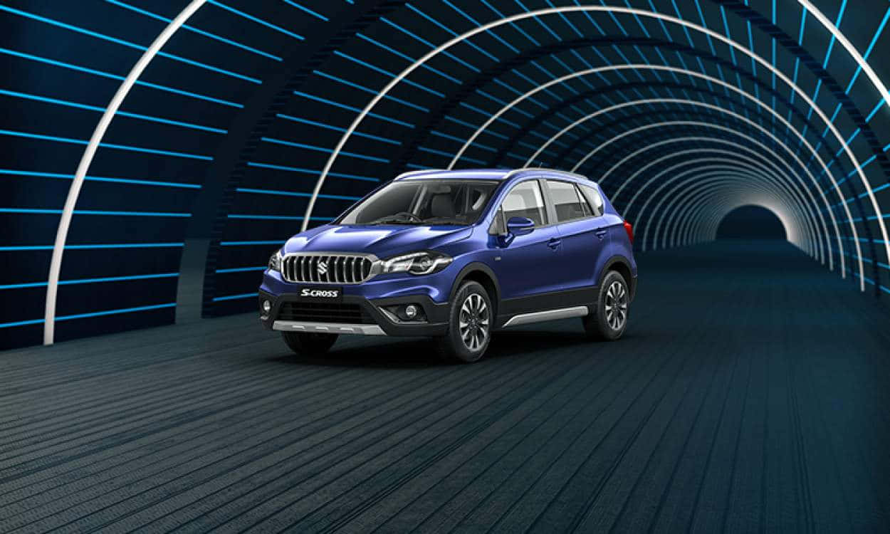 Caption: Suzuki S-cross Hybrid - Epitome Of Eco-friendly Performance Wallpaper