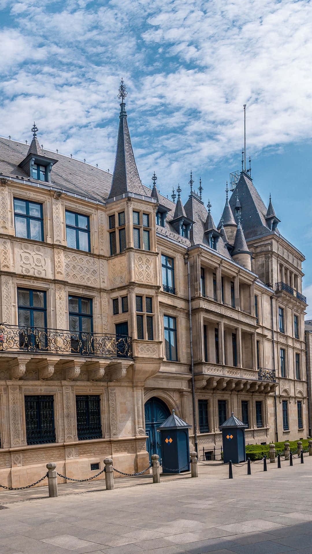 Caption: The Captivating Grand Ducal Palace In Luxembourg Wallpaper