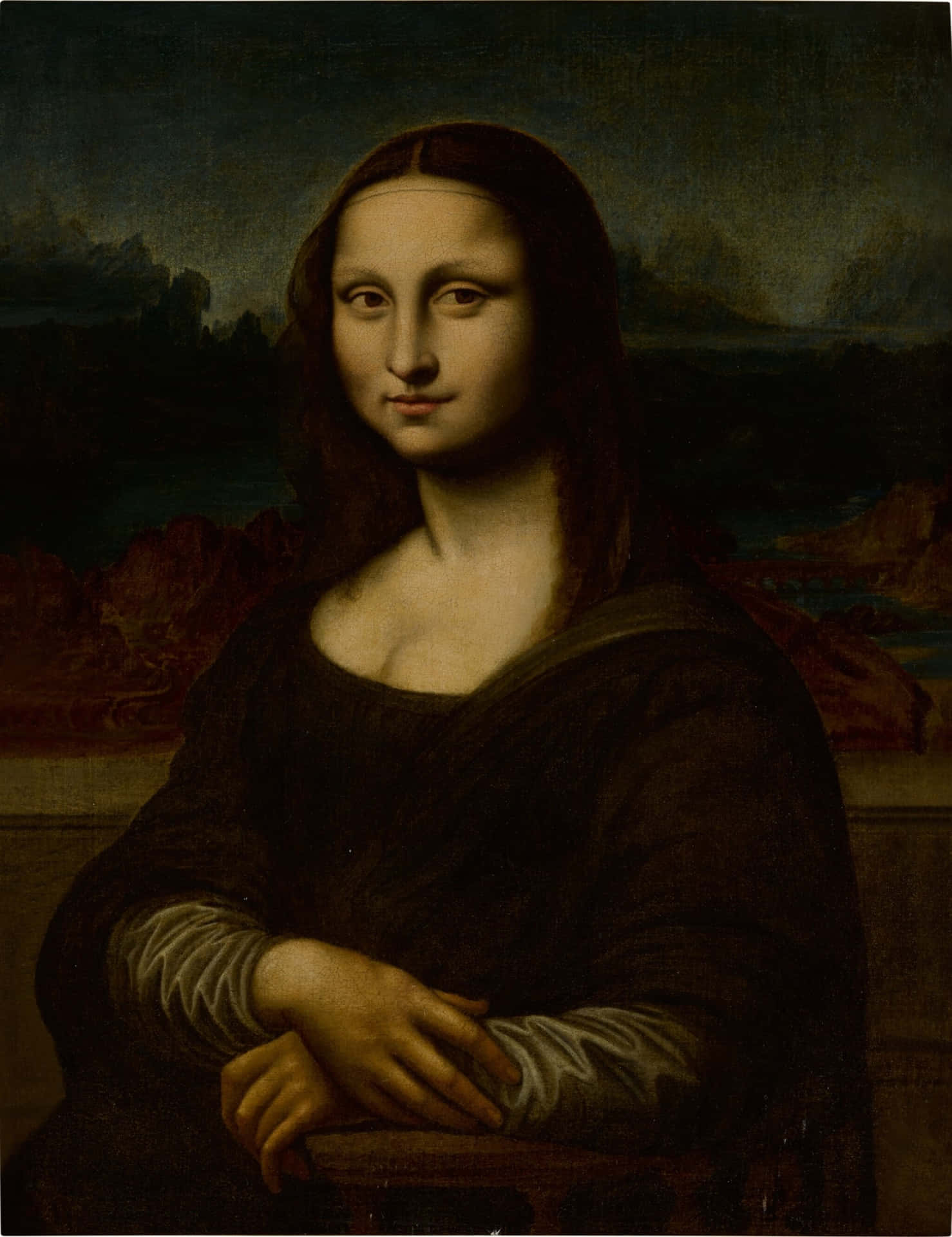 Caption: "the Classic Beauty Of Leonardo Da Vinci's Mona Lisa"