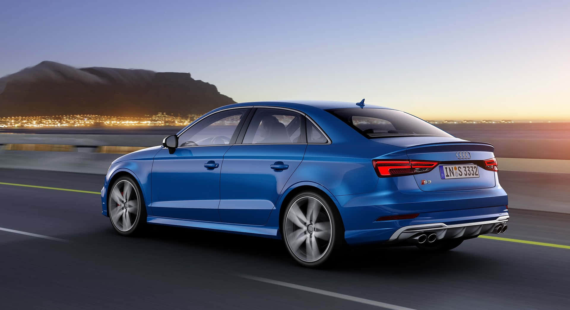 Caption: The Dynamic Design Of Audi S3 2023 Model Wallpaper