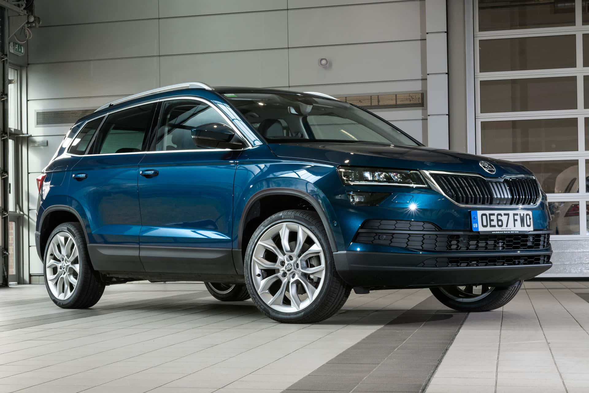 L'élégance Personnifiée - Suv Skoda Karoq Fond d'écran