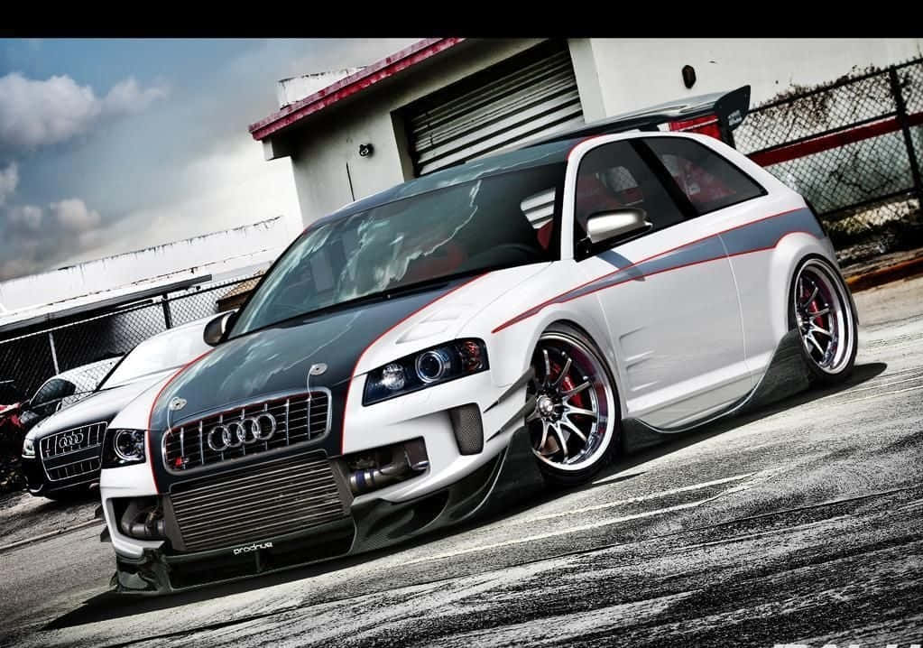 Caption: The Elegant Audi S3 In Motion Wallpaper