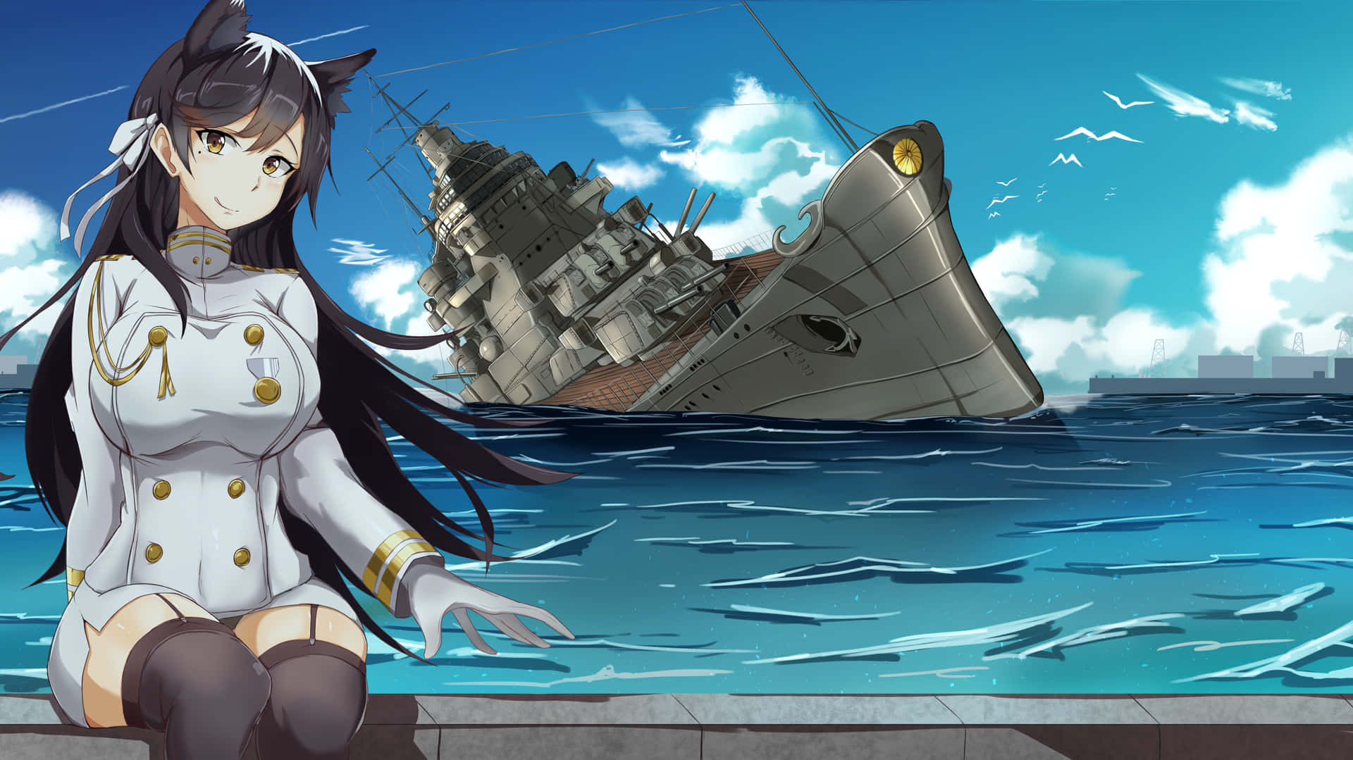 [100+] Azur Lane Atago Wallpapers | Wallpapers.com