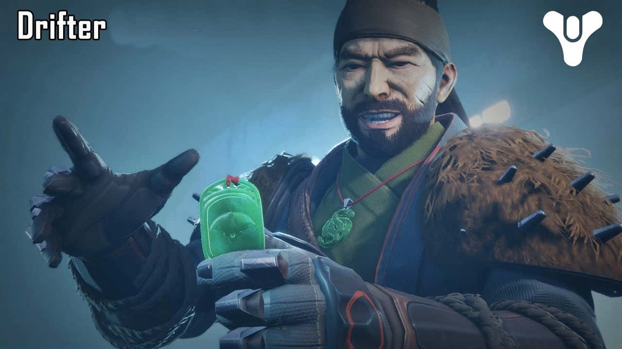 Caption: The Mysterious Drifter In Destiny 2 Wallpaper