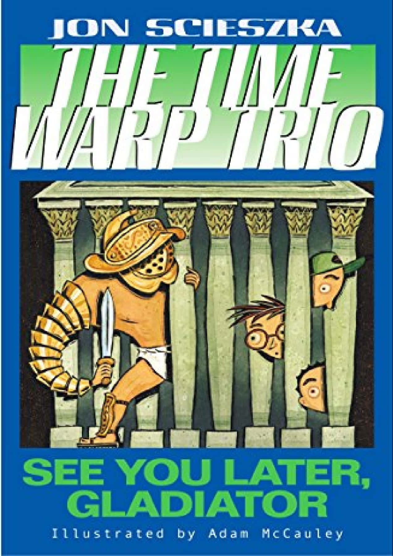 Caption: Time Warp Trio Adventuring On A Historical Journey Wallpaper