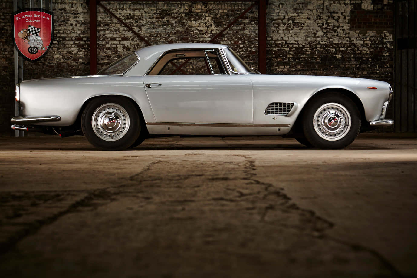 Caption: Timeless Elegance - Maserati 3500 Gt Wallpaper