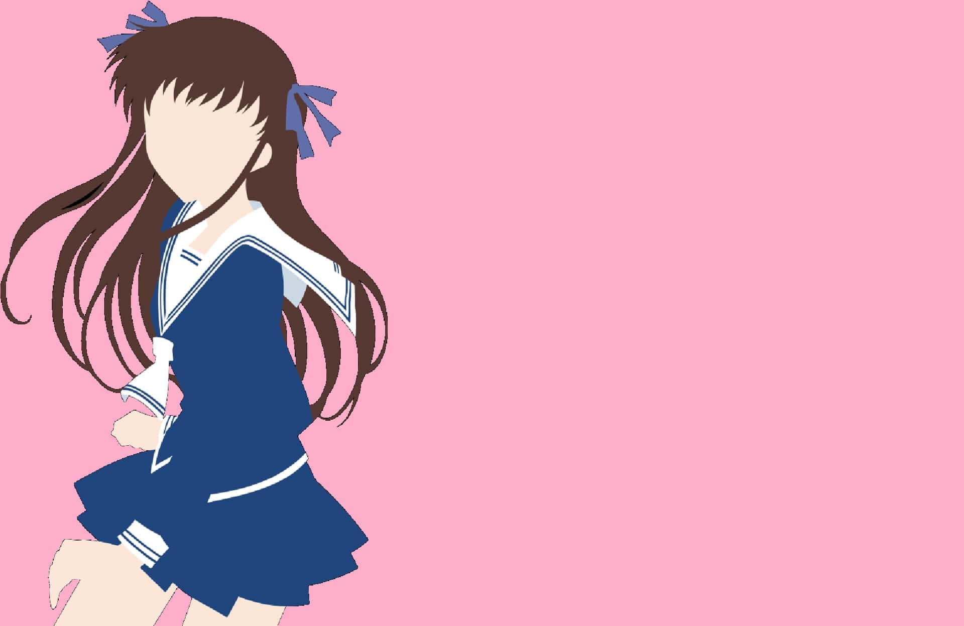 Caption: Tohru Honda, A Beacon Of Kindness And Resilience Wallpaper
