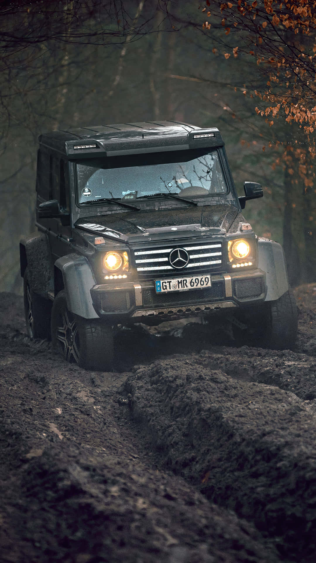 Caption: Unleash The Power - Mercedes Benz G-class Wallpaper