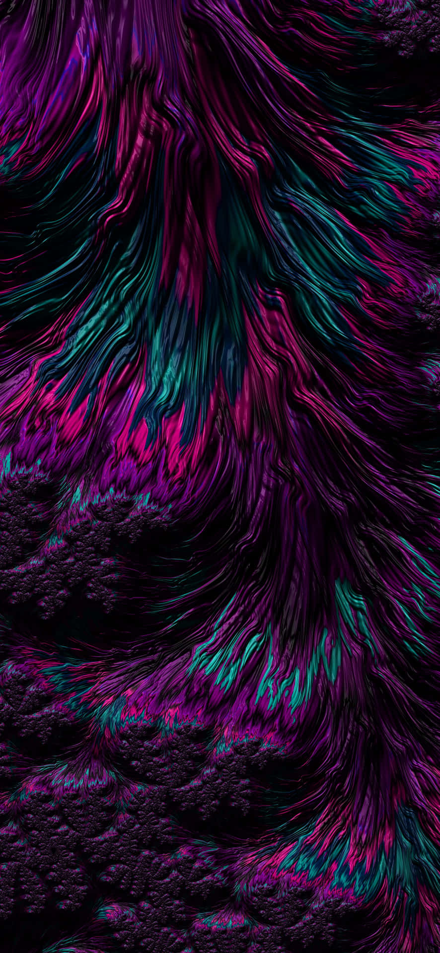 Caption: Vibrant Galactic Nebula Abstract Background