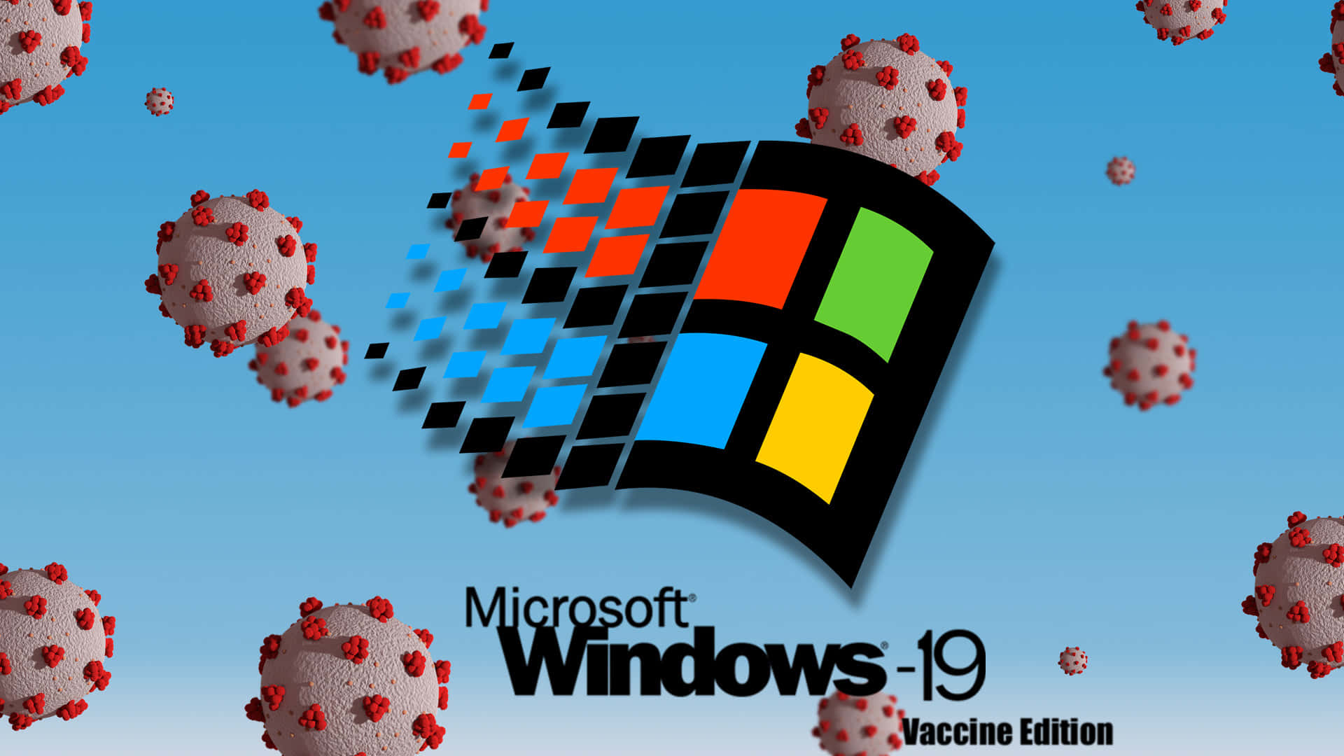 Caption: Vintage Windows 98 Default Background