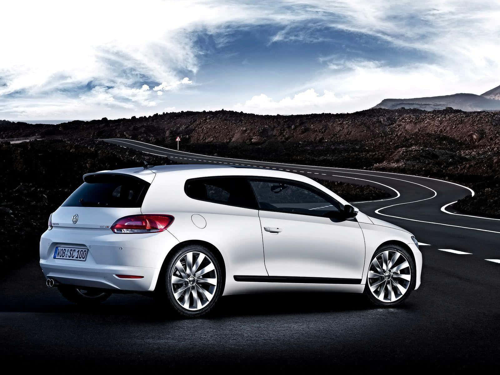 Caption: Volkswagen Scirocco - Style Meets Performance Wallpaper