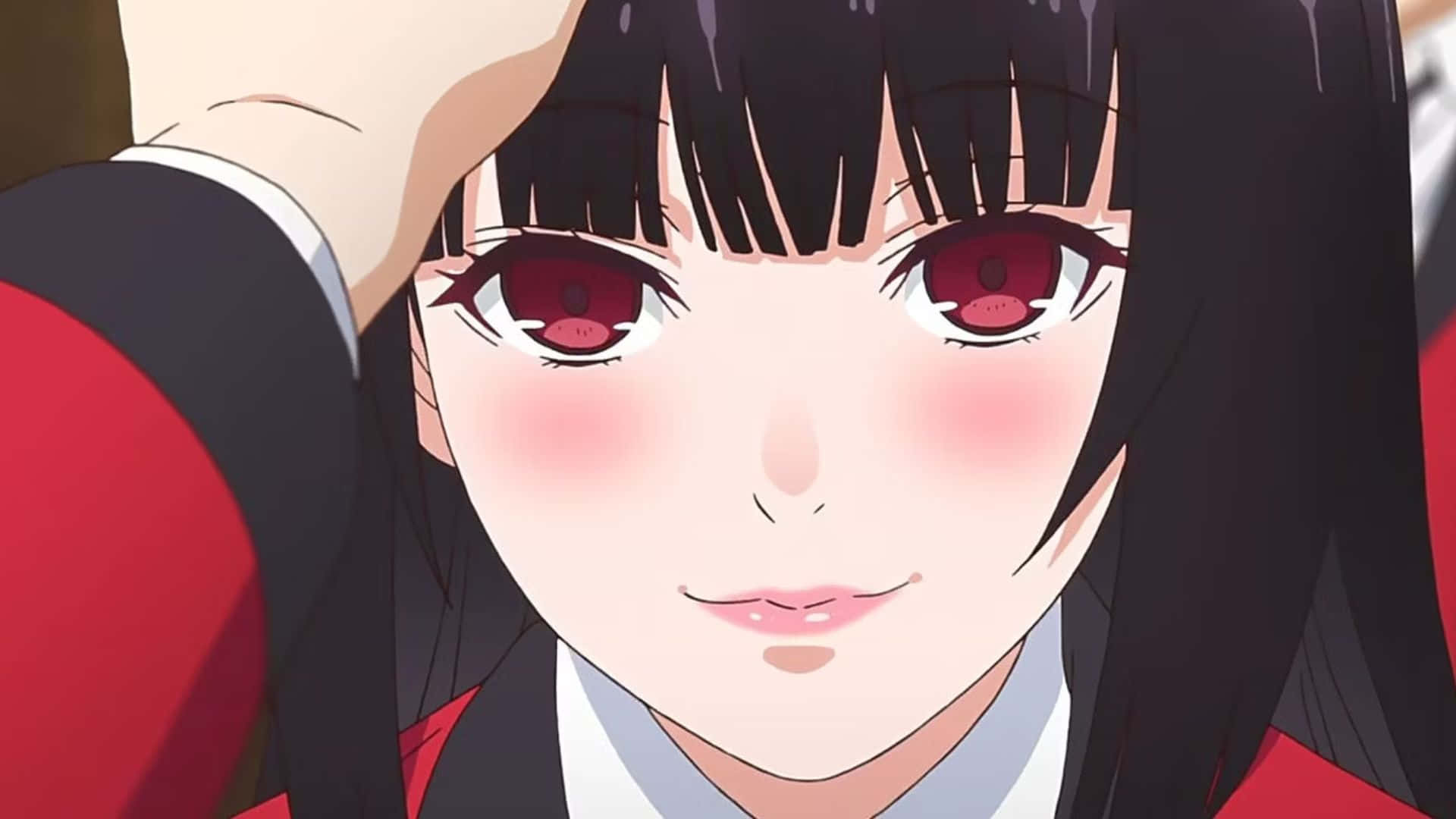 Caption: Yumeko Jabami - The Gambling Queen Of Hyakkaou Private Academy Wallpaper