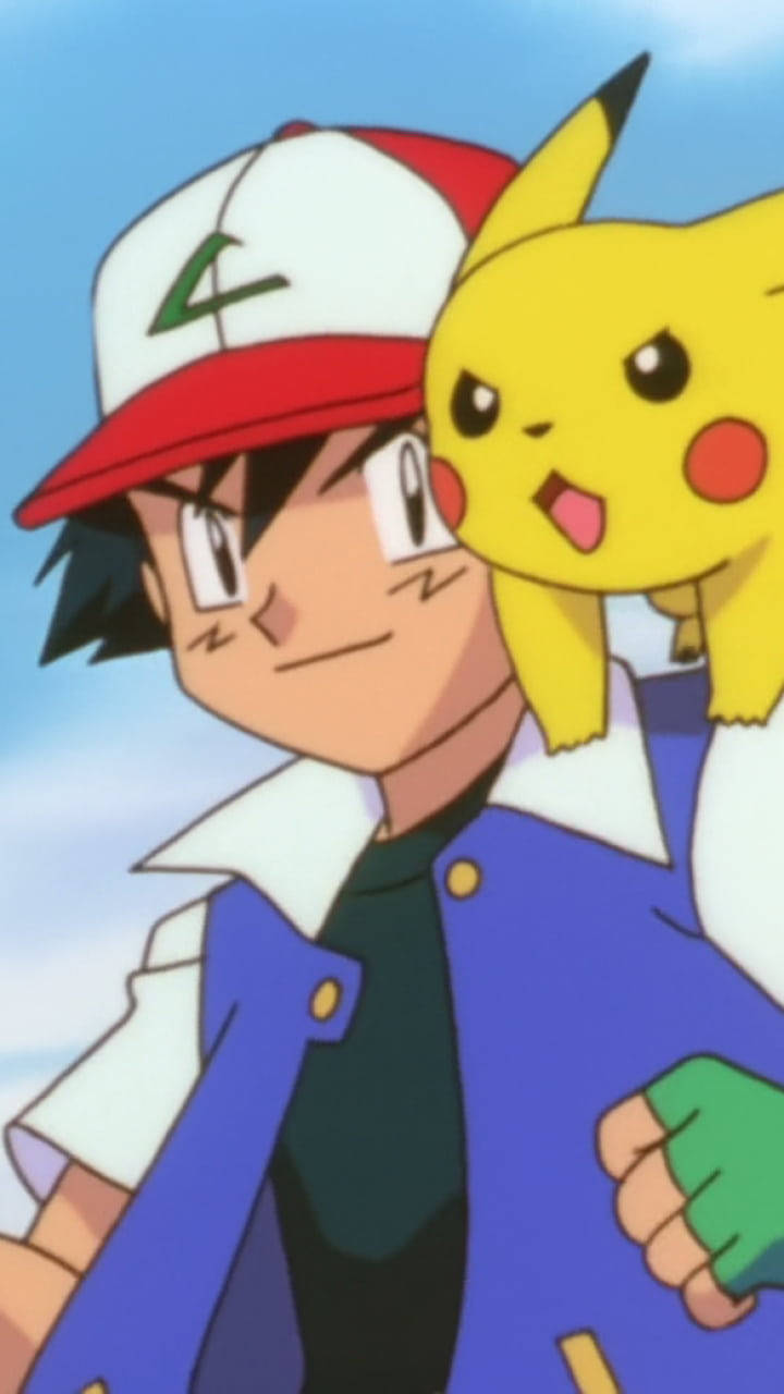 Captivating Adventure - Ash And Pikachu In High Definition Wallpaper