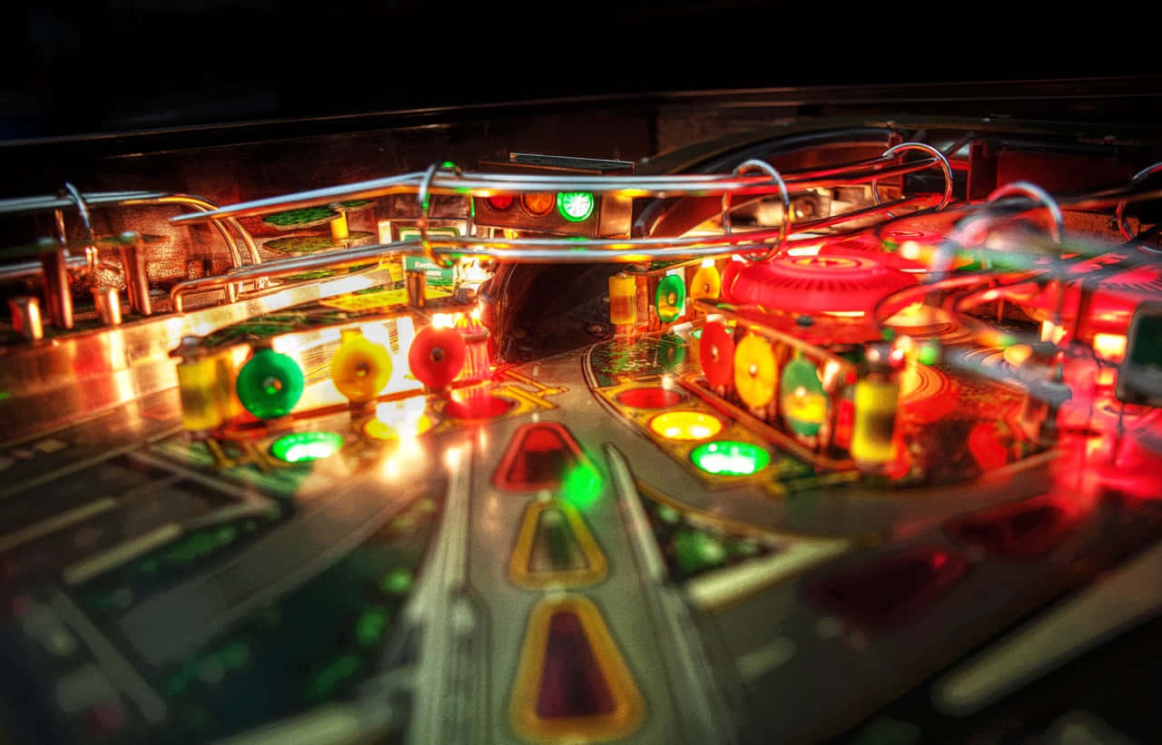 Captivating Arcade Pinball Machine Wallpaper