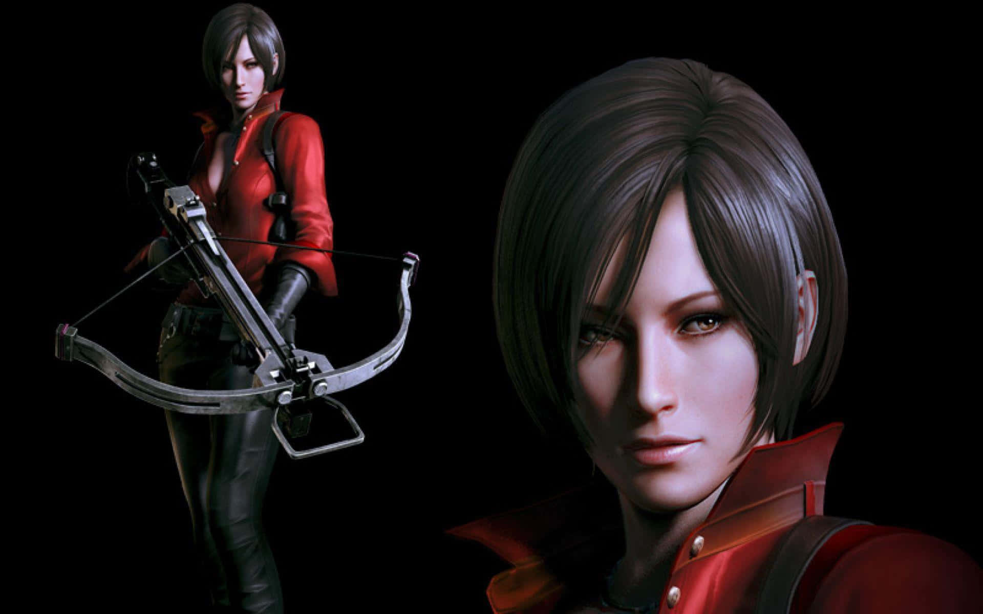 Captivating Beauty Of Ada Wong In Action Wallpaper