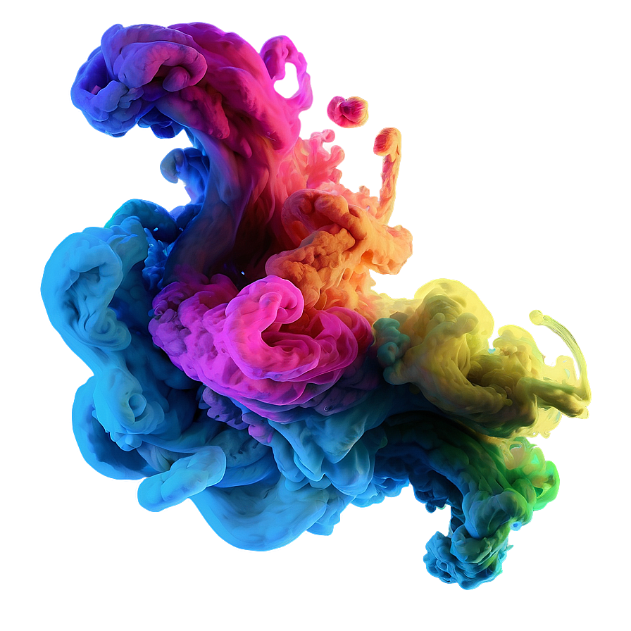 Captivating Color Smoke Scroll Png 06122024 PNG