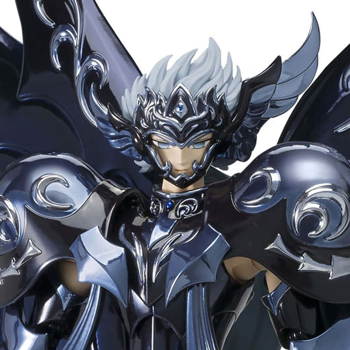 Captivating Digitized Artwork Of Saint Seiya's Thanatos Wallpaper