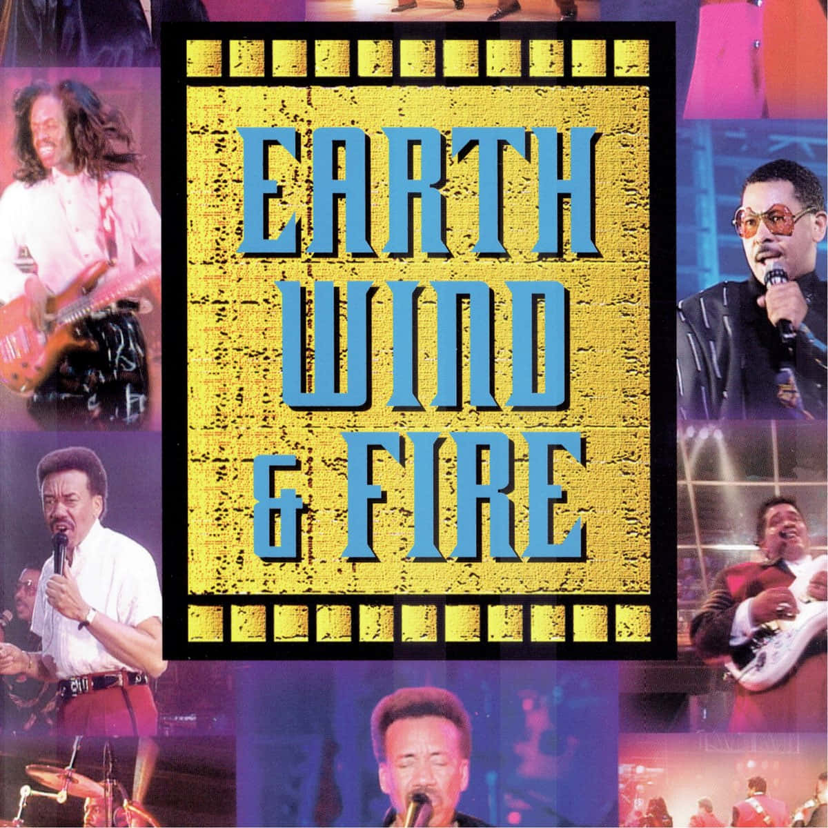 Captivating Earth, Wind, And Fire Artwork Wallpaper