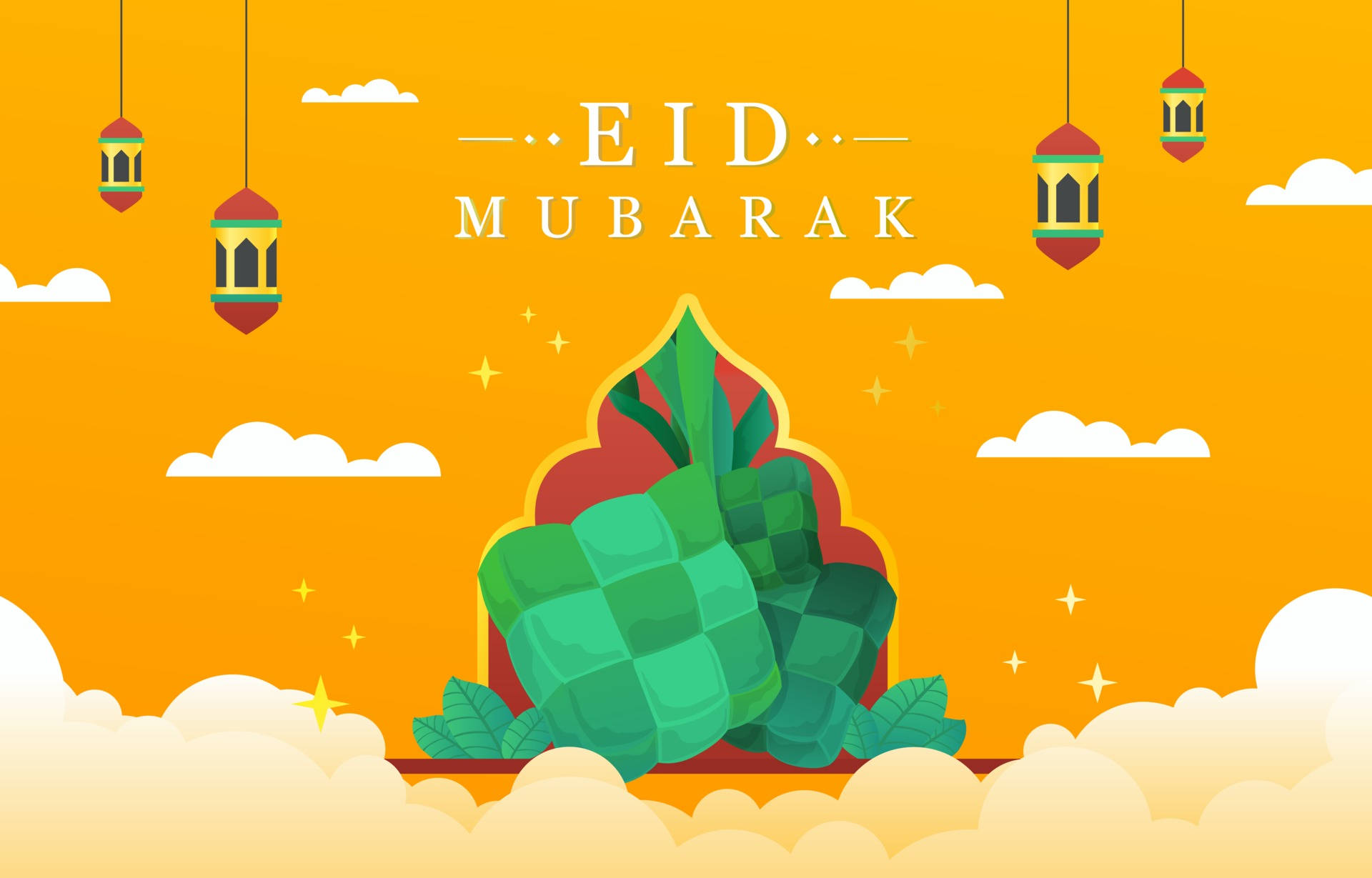 Captivating Eid Al-fitr Celebration Wallpaper
