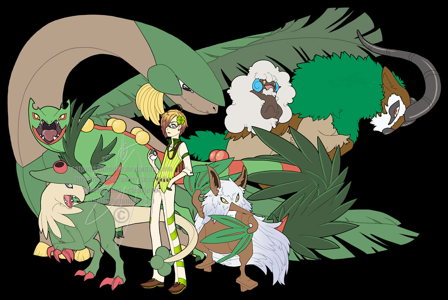 Captivating Image Of Gogoat, The Grassland Pokémon Wallpaper