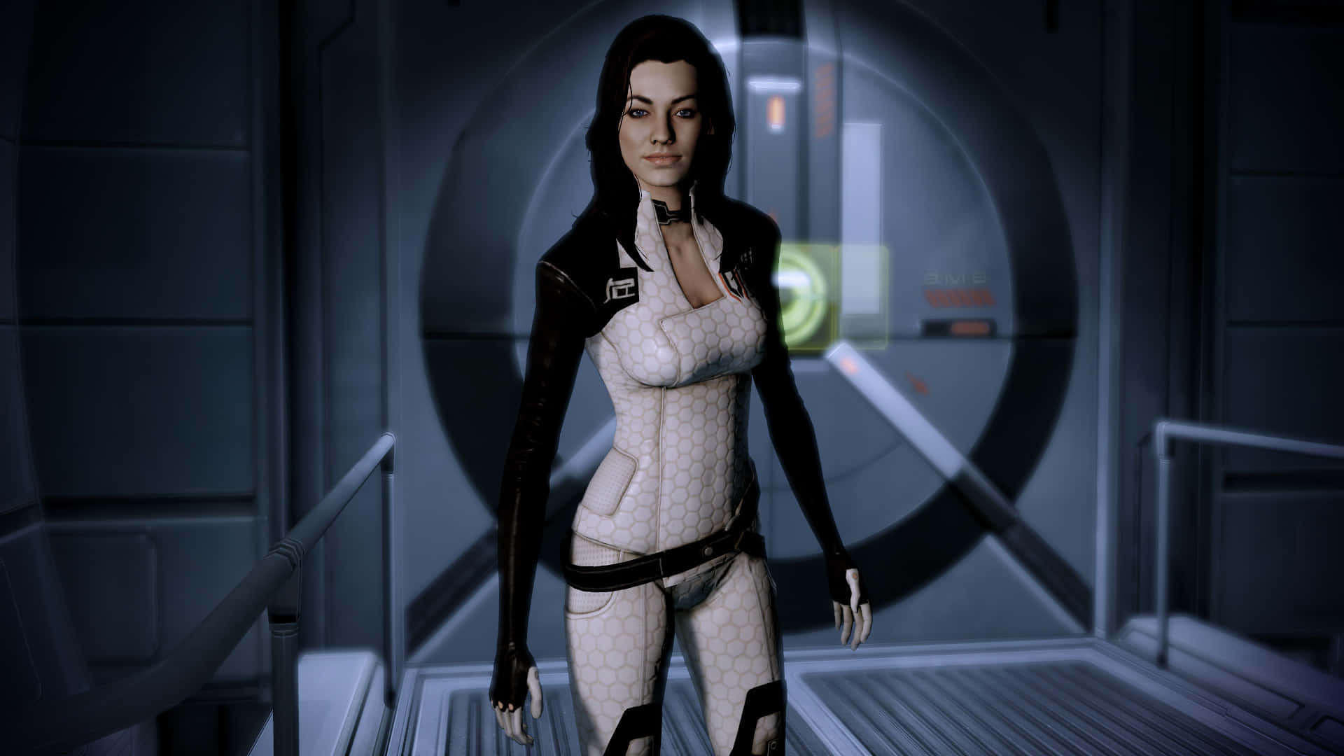 Captivating Image Of Miranda Lawson From Mass Effect Wallpaper