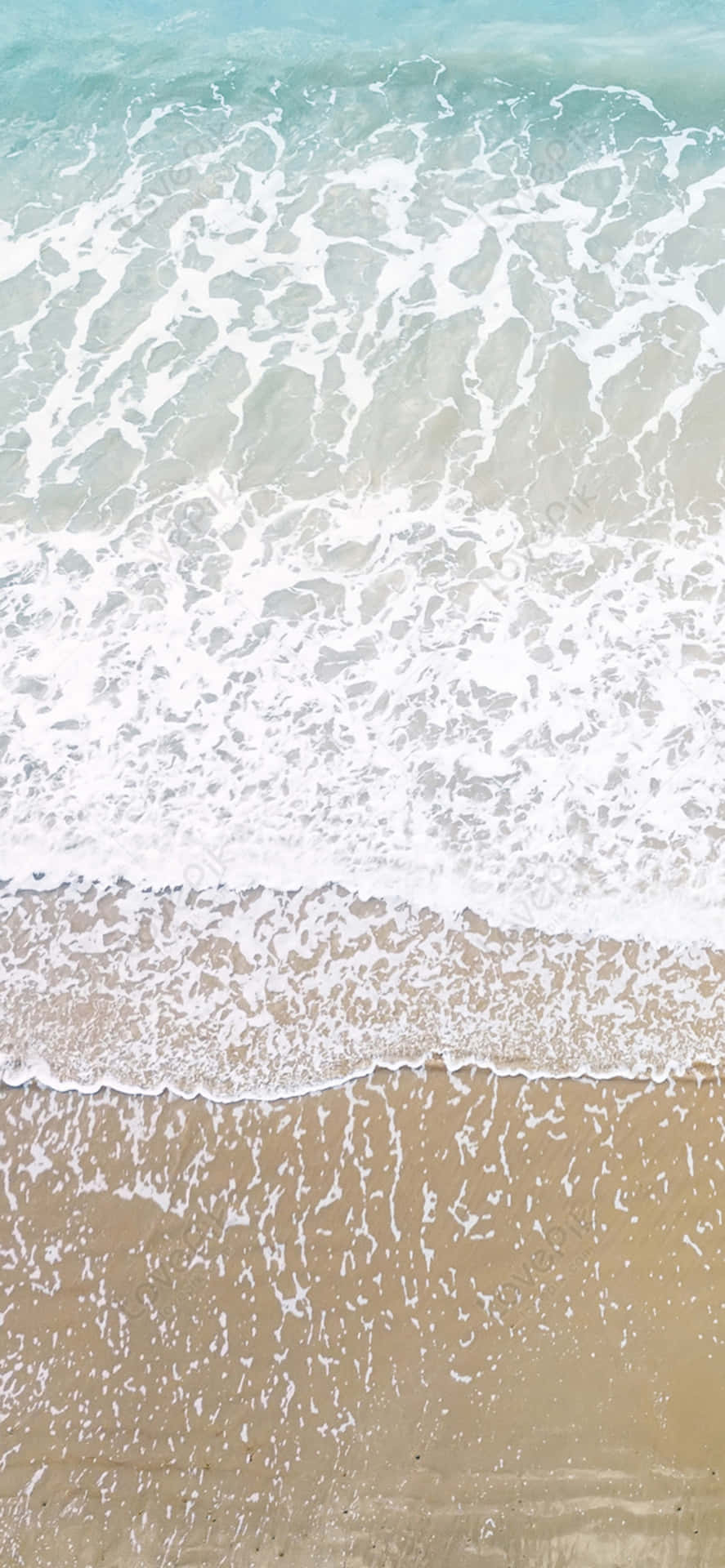 Captivating Iphone X Wallpaper Capturing An Exhilarating Beach Format