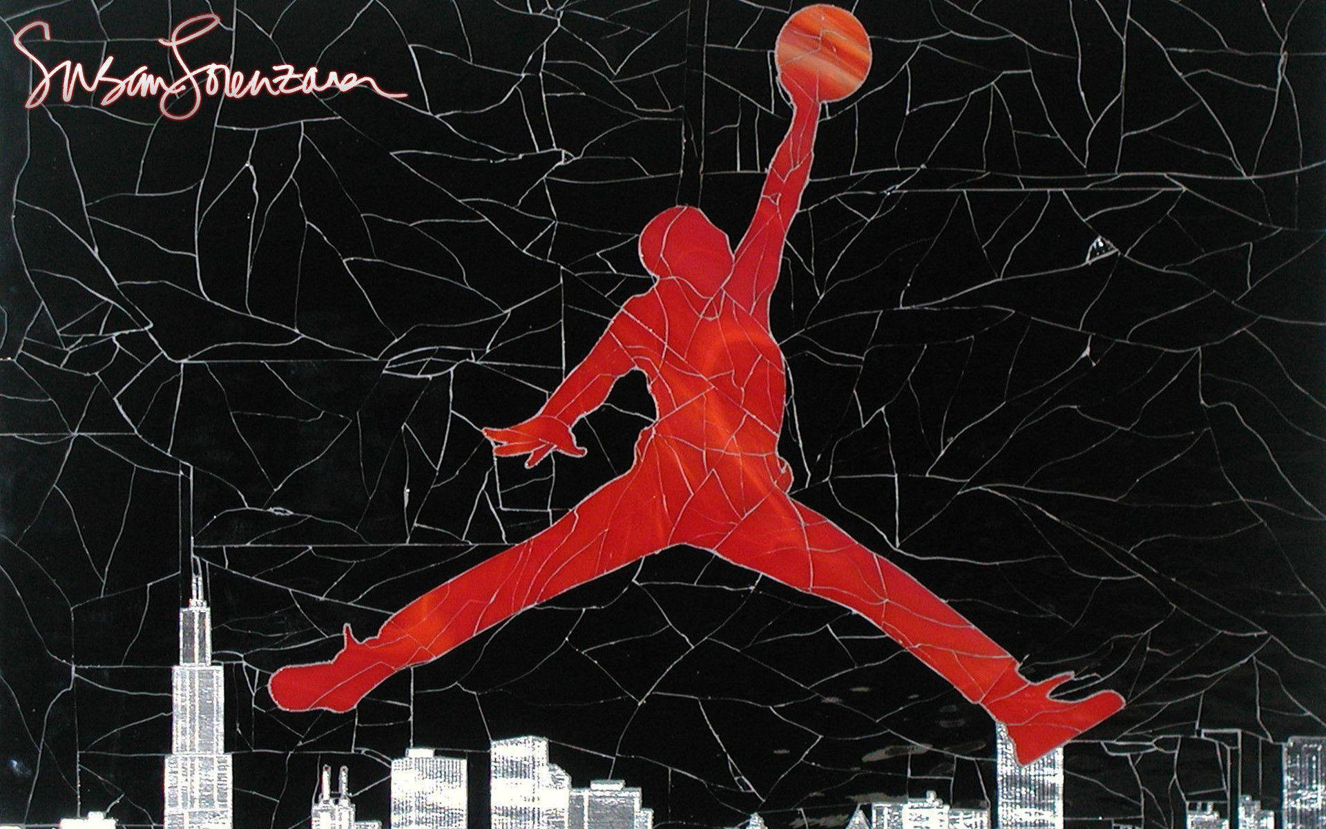 Captivating Jordan Logo Wallpaper