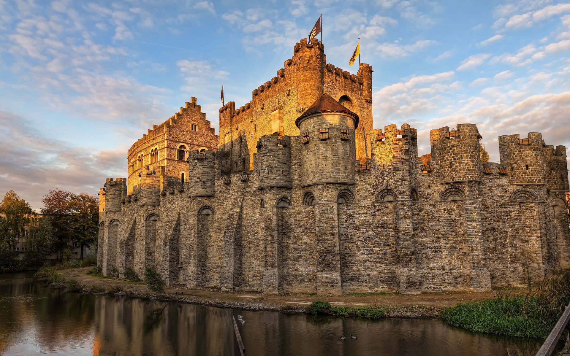 Captivating Medieval Castle Overlook