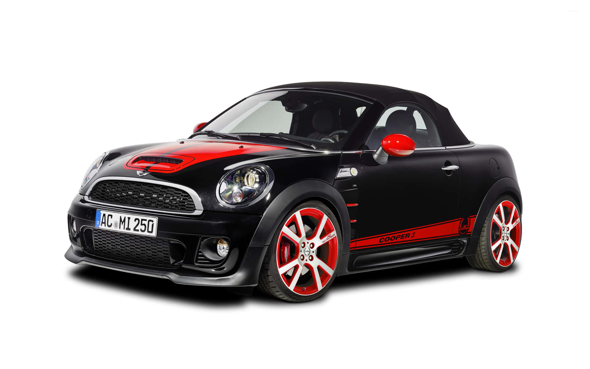 Captivating Mini Roadster In Motion Wallpaper