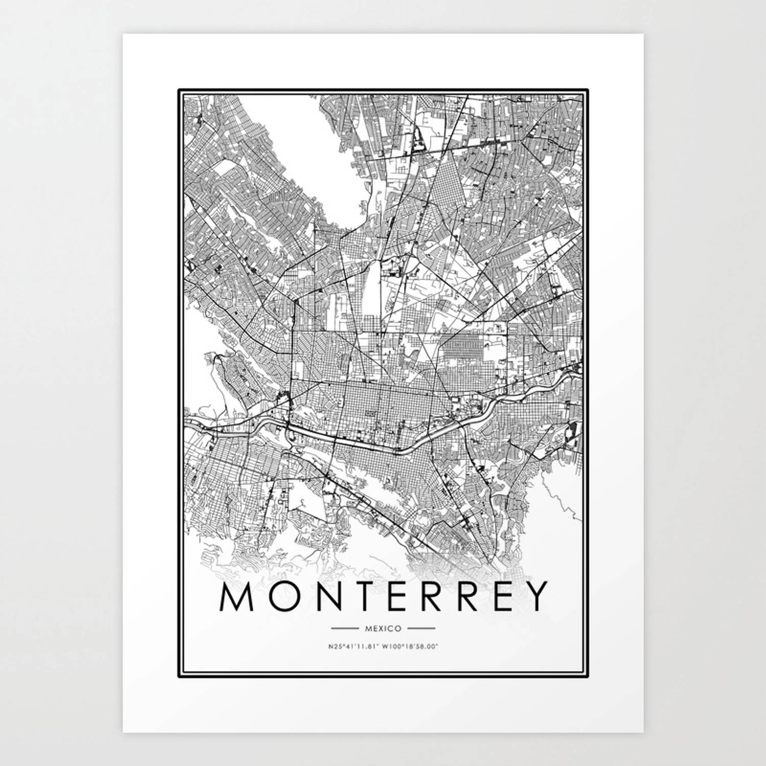 Captivating Monterrey Night View Wallpaper