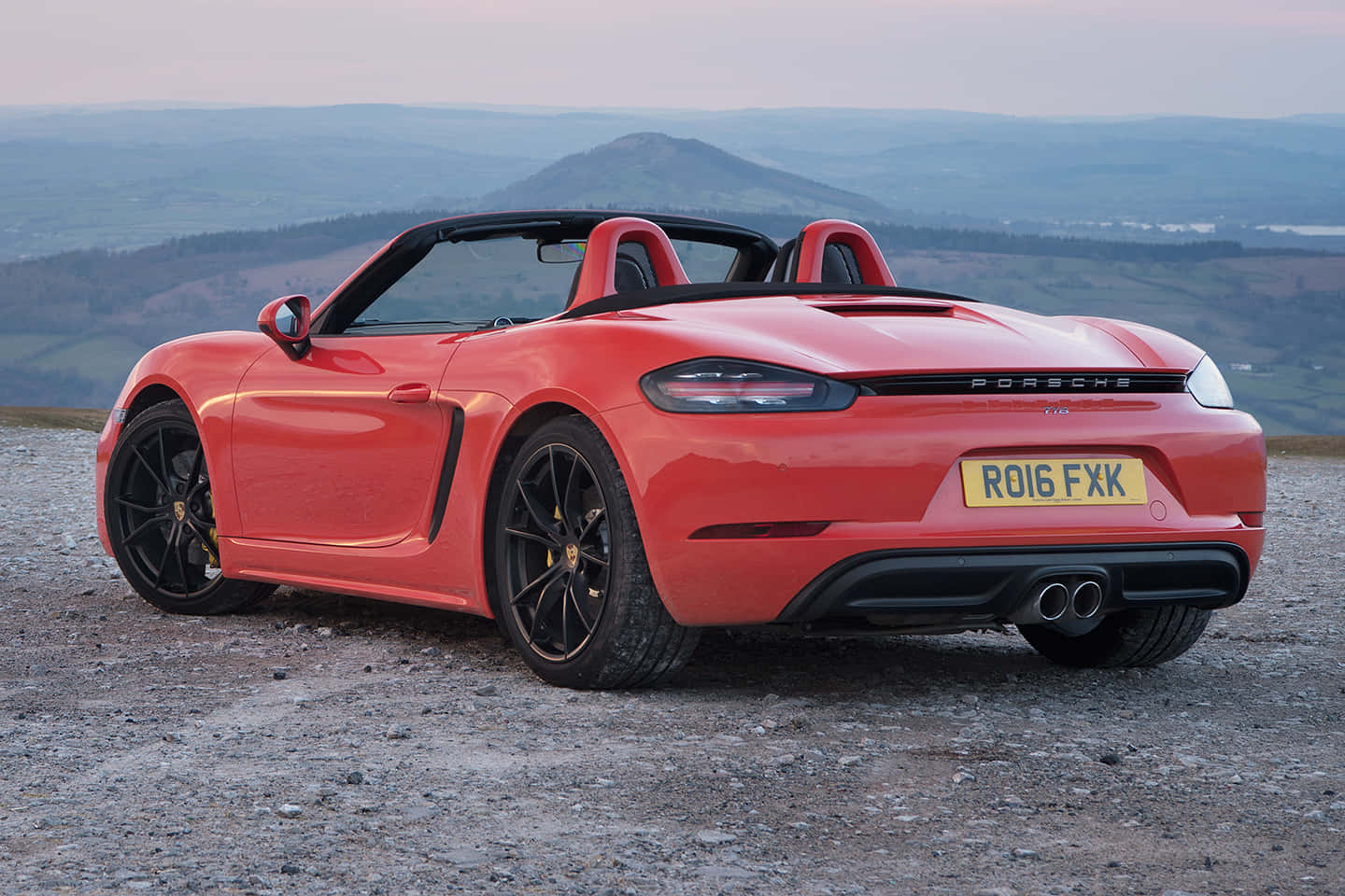 Captivating Porsche Boxster In Its Power And Style Wallpaper