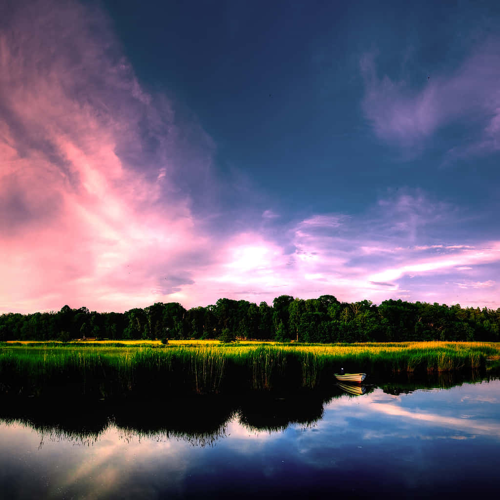 Captivating Sky: A Beautiful Blend Of Colors