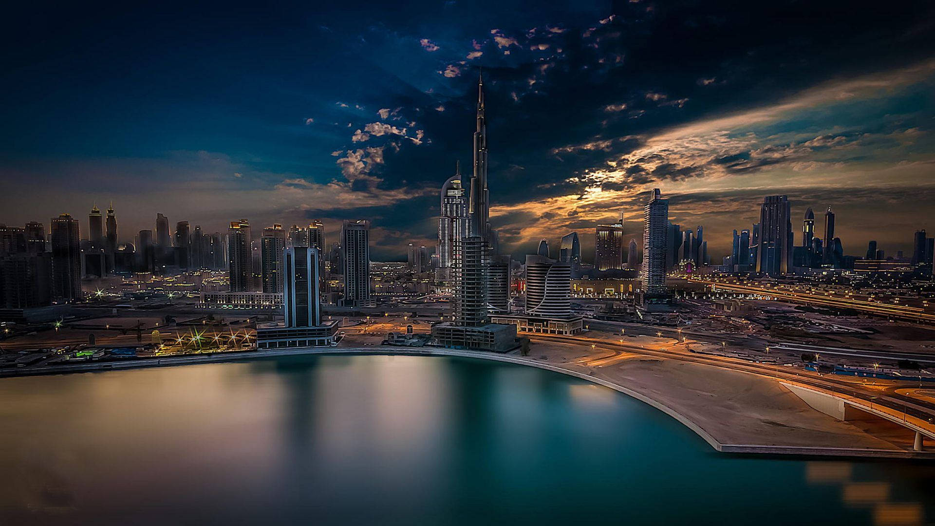 Captivating Skyline Of Dubai In 4k Wallpaper