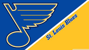 Captivating St Louis Blues Hockey Action Wallpaper