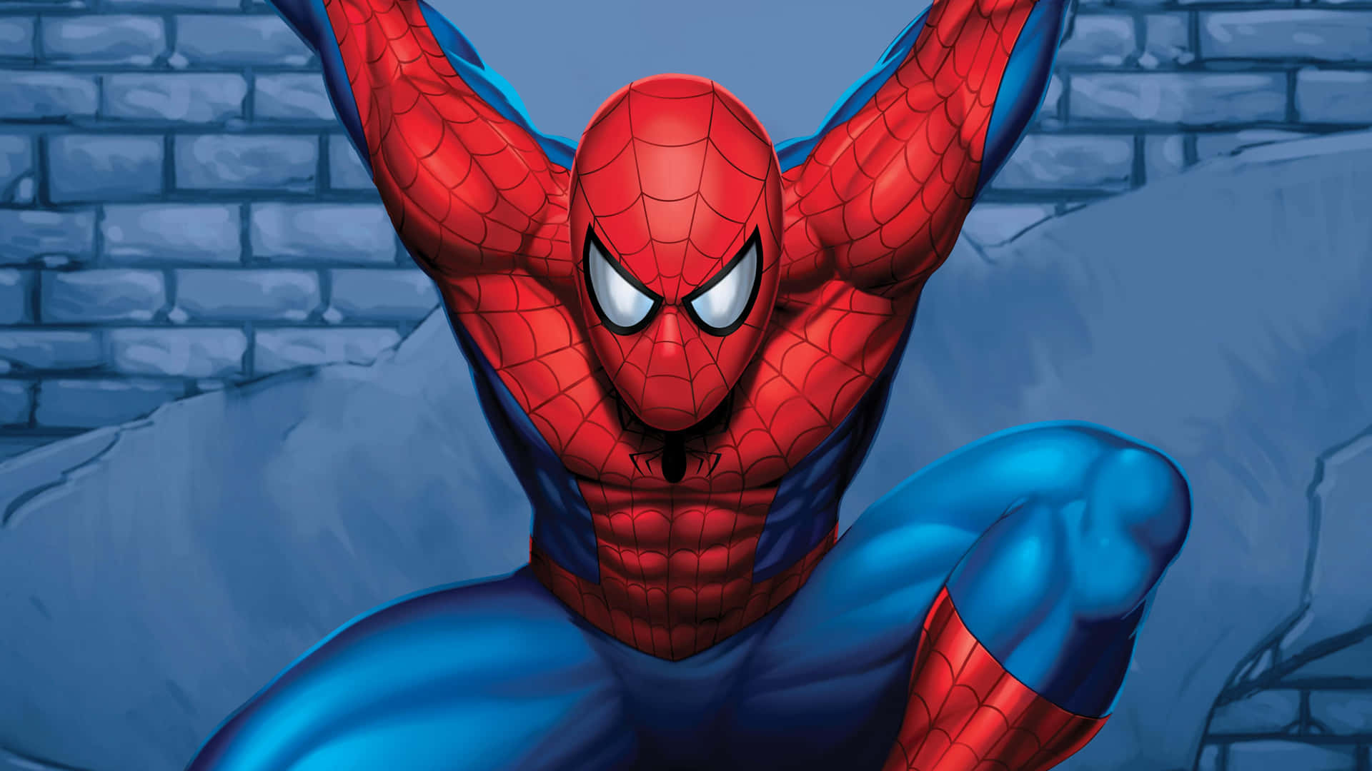 Captured Spider Man PFP Wallpaper