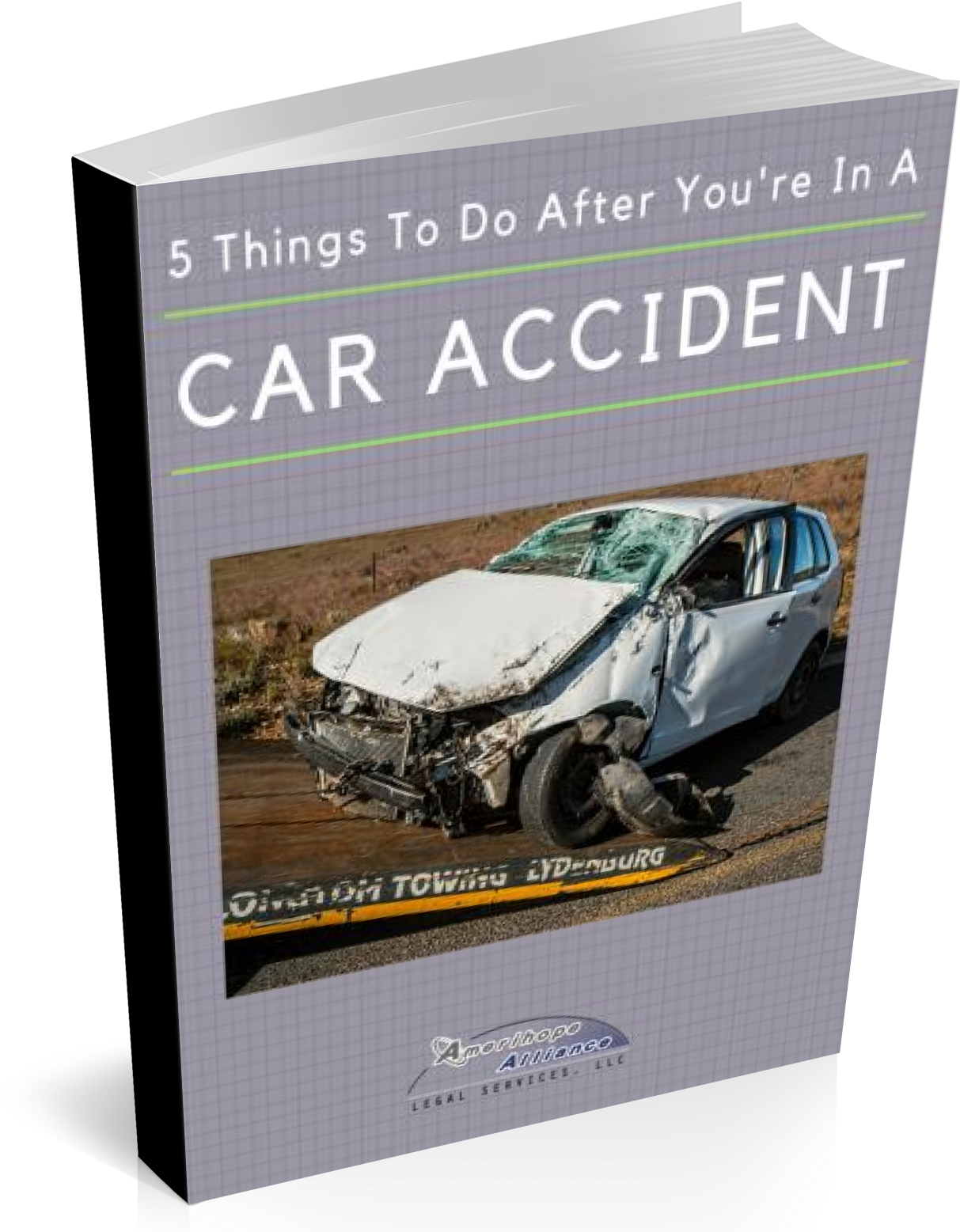Car Accident Guide Cover PNG