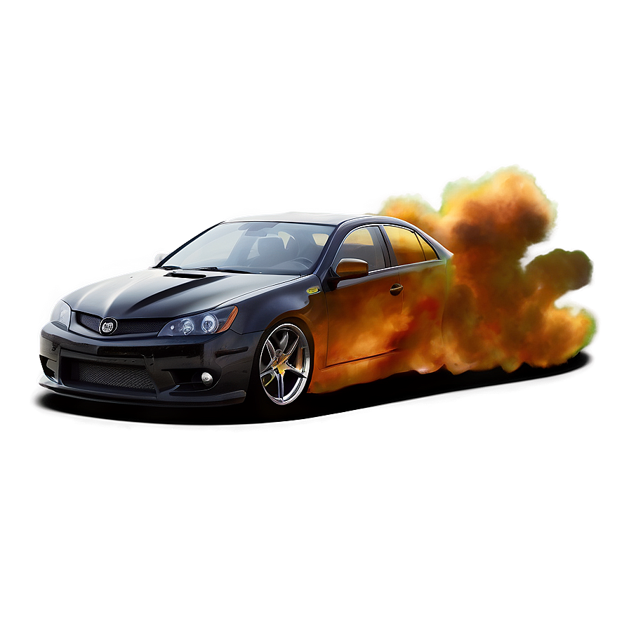 Car Burnout Smoke Png Ltj64 PNG