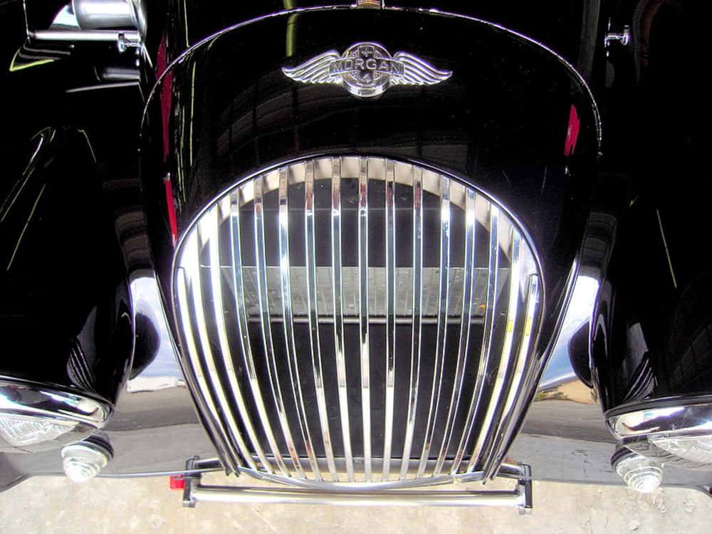 Exquise Auto Grille Ontwerp Achtergrond