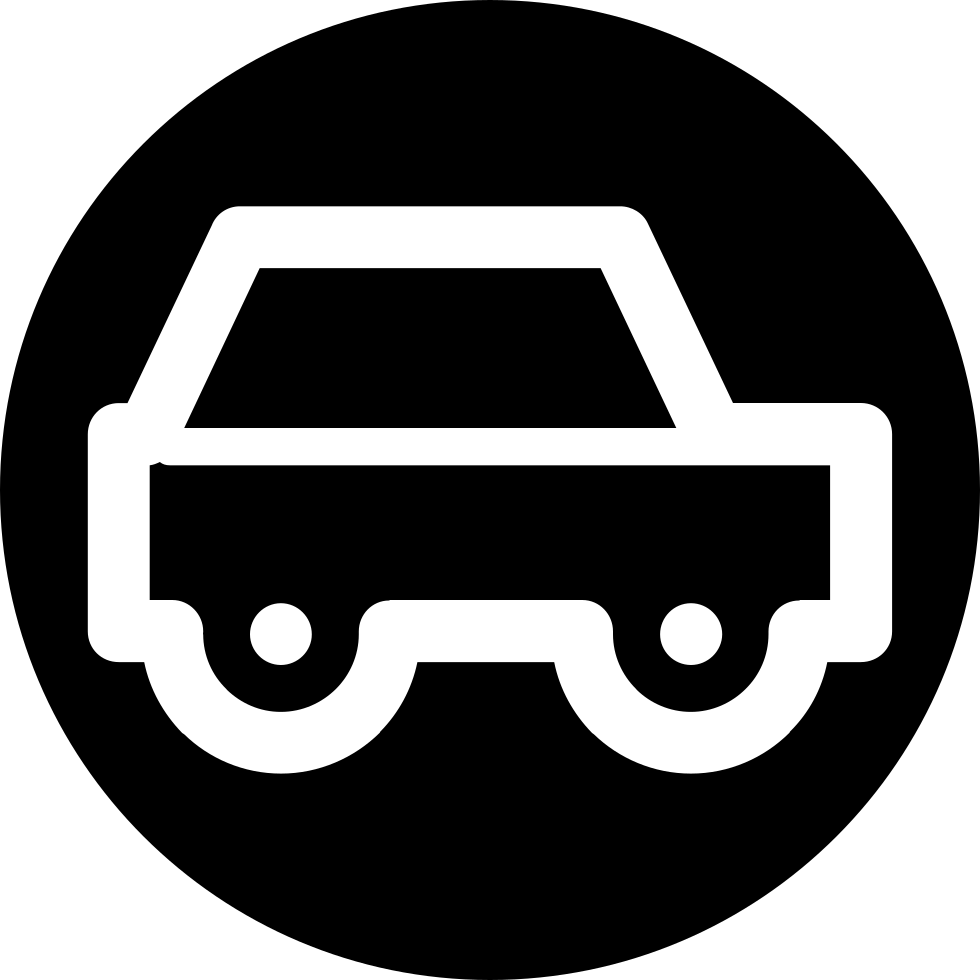 Car Icon Simple Design PNG