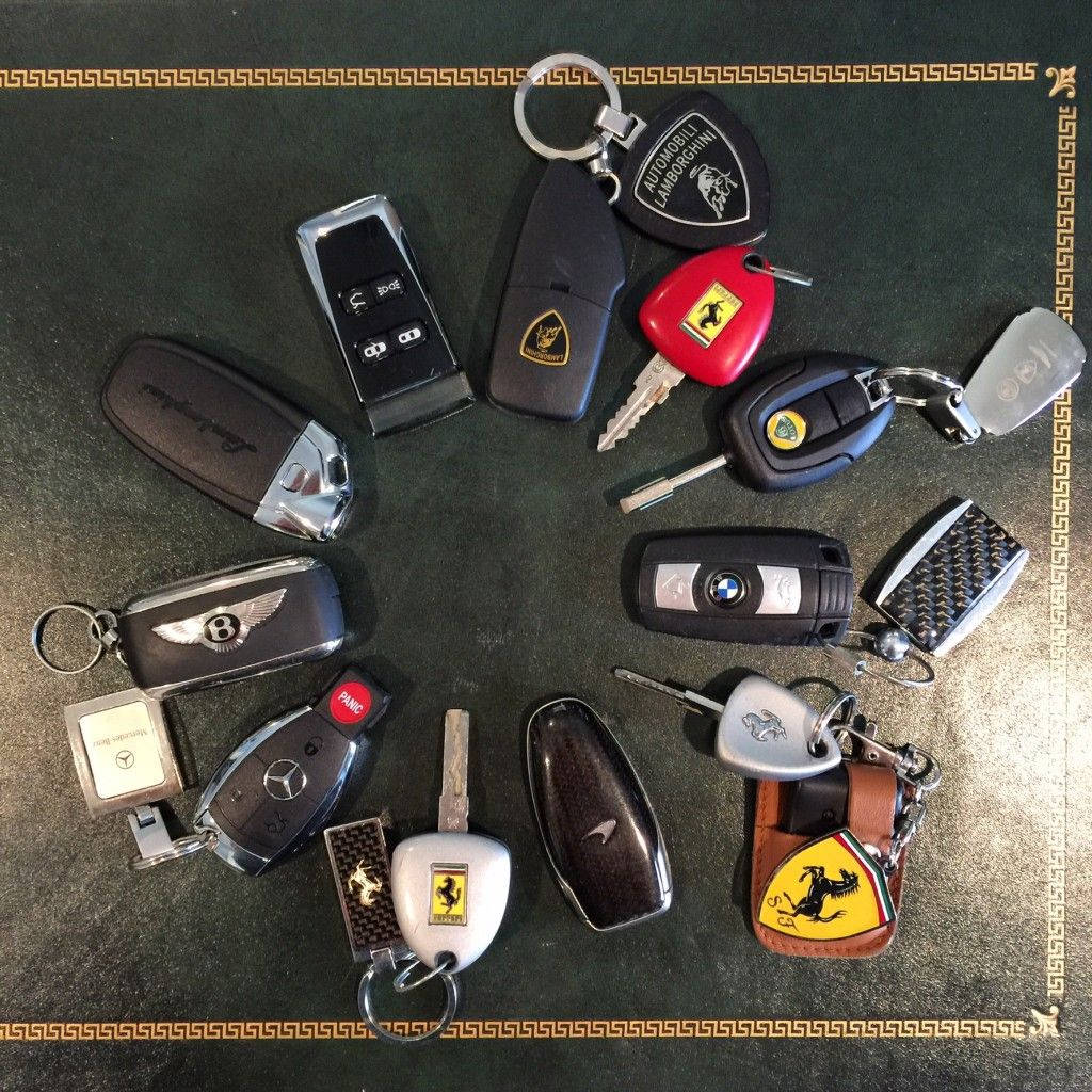 Car Key Collection Wallpaper