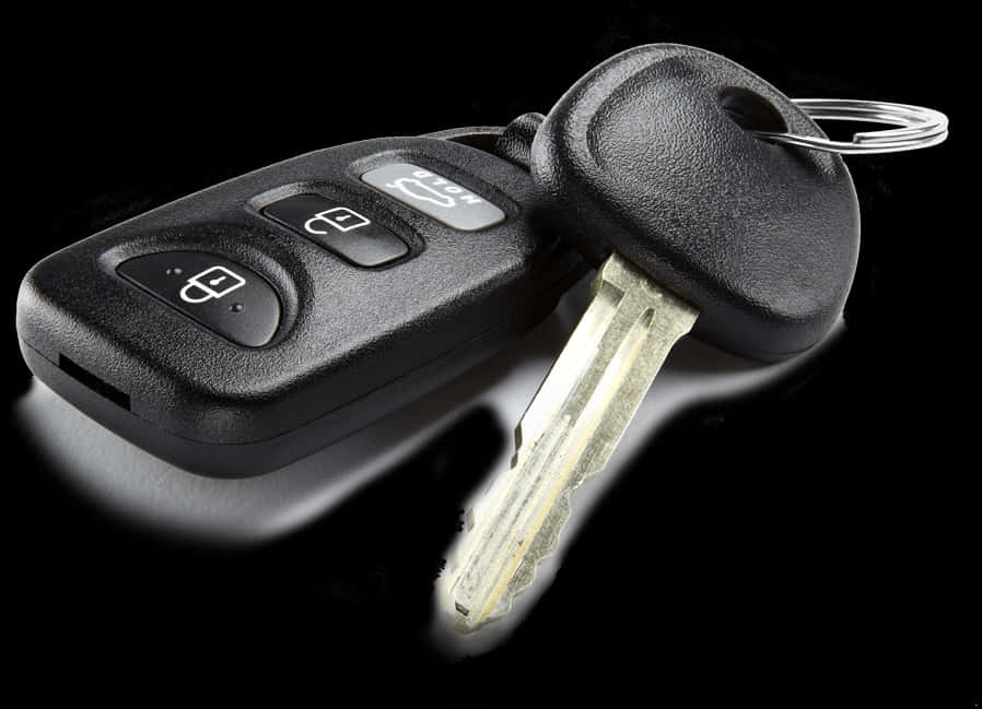 Car Key Foband Key Black Background PNG