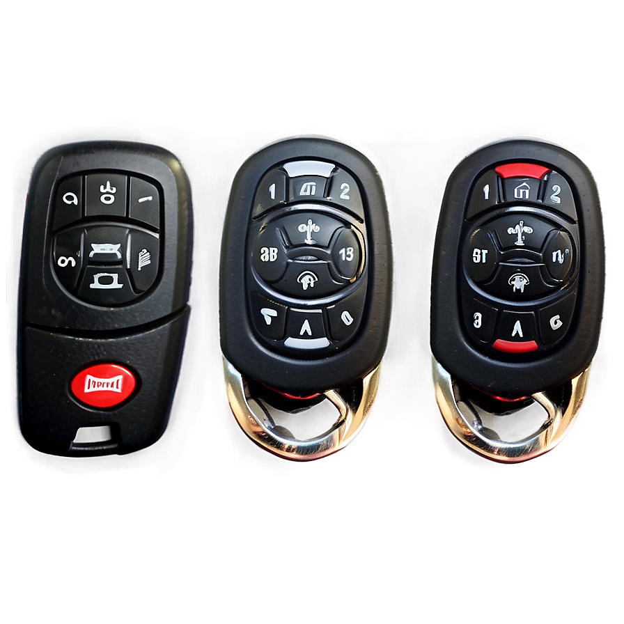 Car Key Remote Png 06122024 PNG