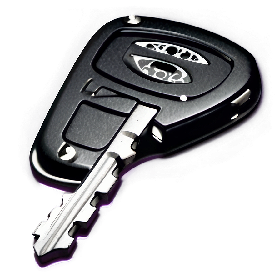 Car Key Silhouette Png 06122024 PNG