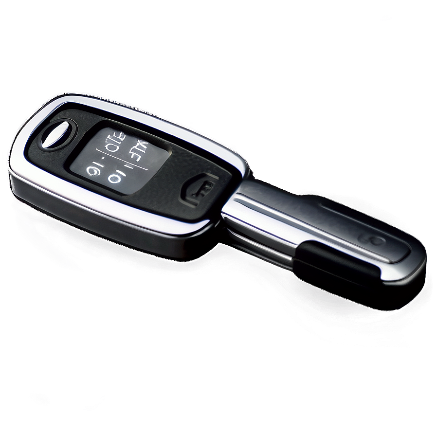 Car Key With Lcd Display Png 06122024 PNG