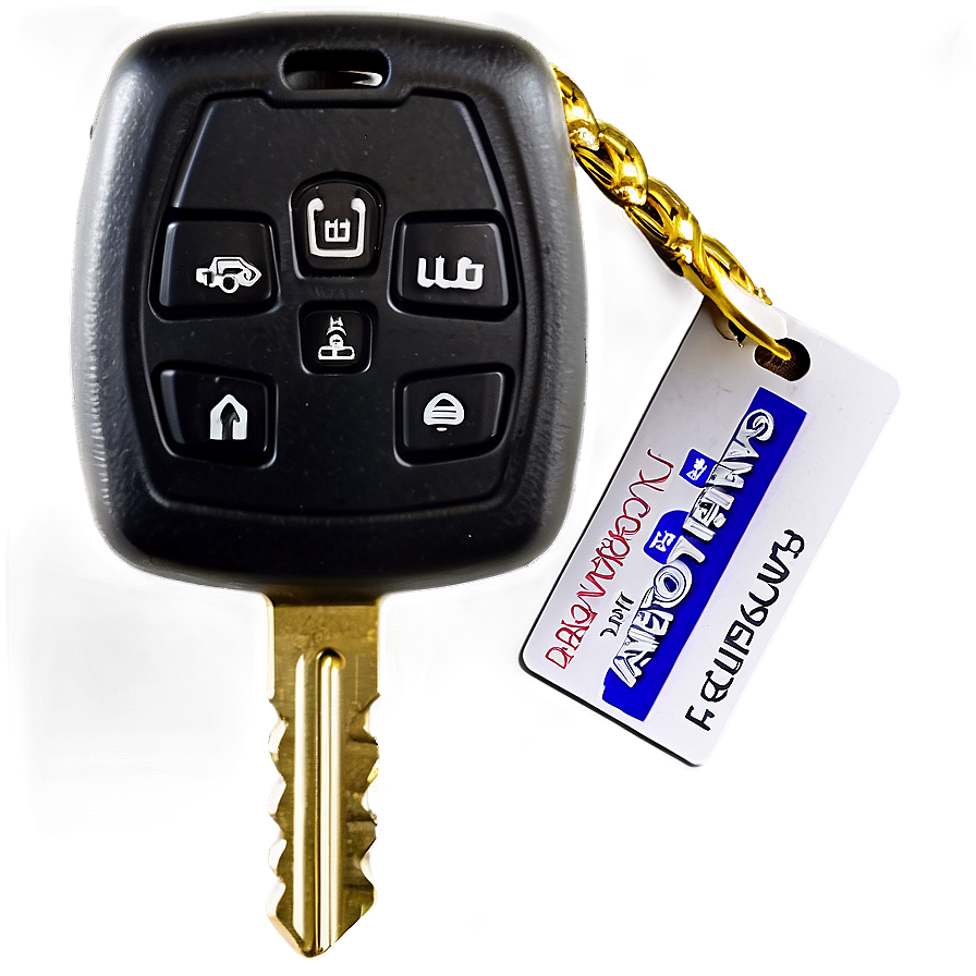 Car Key With Tag Png Ivm PNG