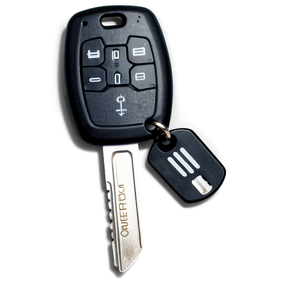 Car Key With Tag Png Qcp PNG